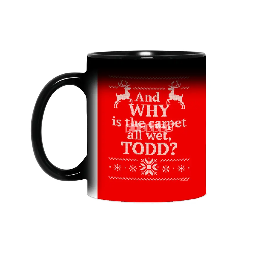 Christmas Vacation - and WHY is the carpet all wet, Todd? Sihirli Kupa