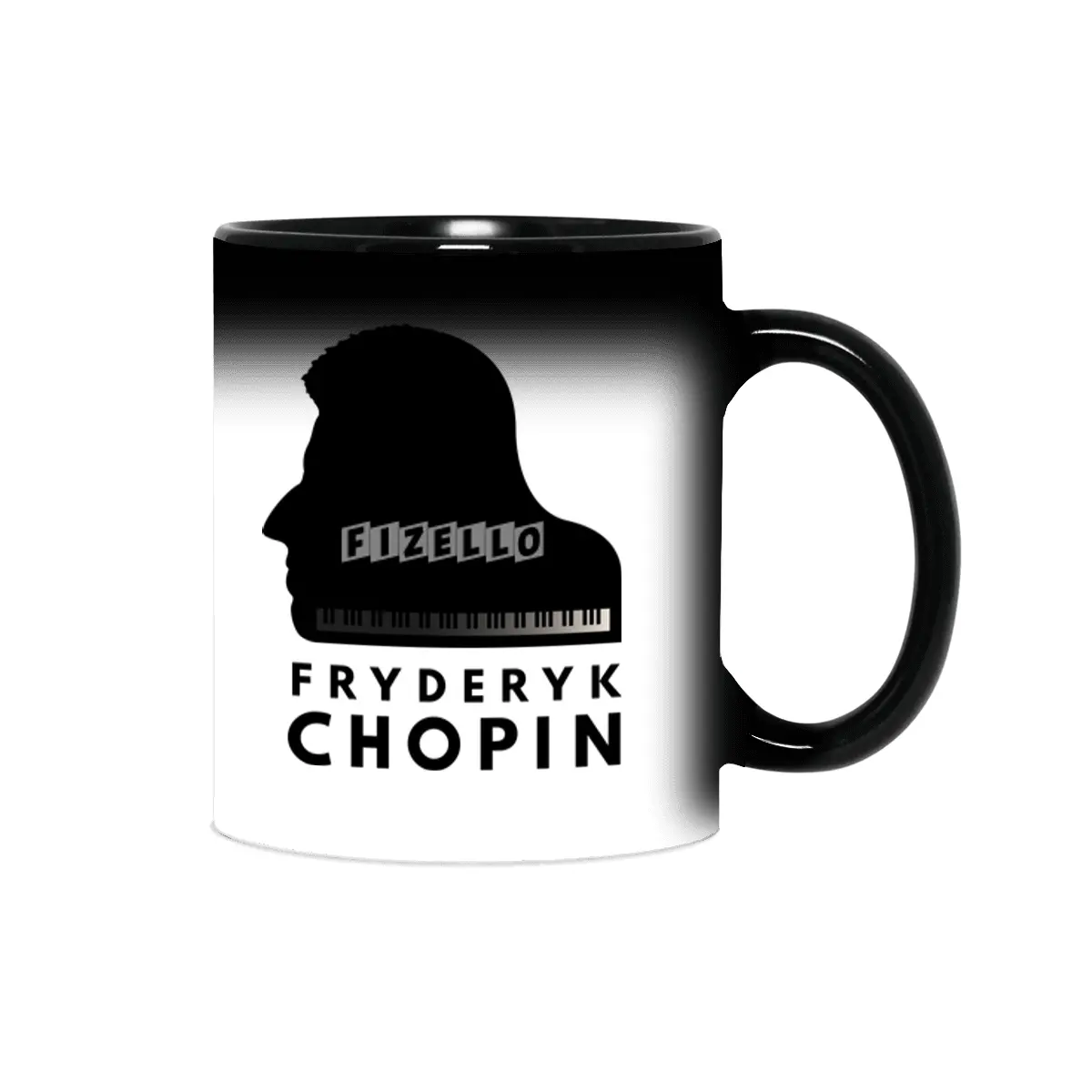 Chopin Grand Piano Portrait Sihirli Kupa