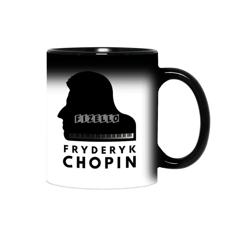 Chopin Grand Piano Portrait Sihirli Kupa