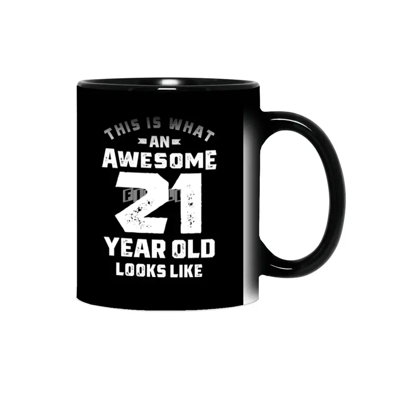 21 Year Old Gift | 21st Birthday Gift Ideas - Mens and Womens Sihirli Kupa