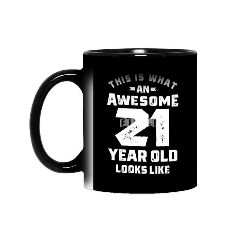 21 Year Old Gift | 21st Birthday Gift Ideas - Mens and Womens Sihirli Kupa