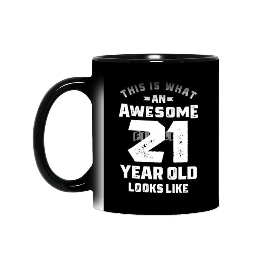 21 Year Old Gift | 21st Birthday Gift Ideas - Mens and Womens Sihirli Kupa