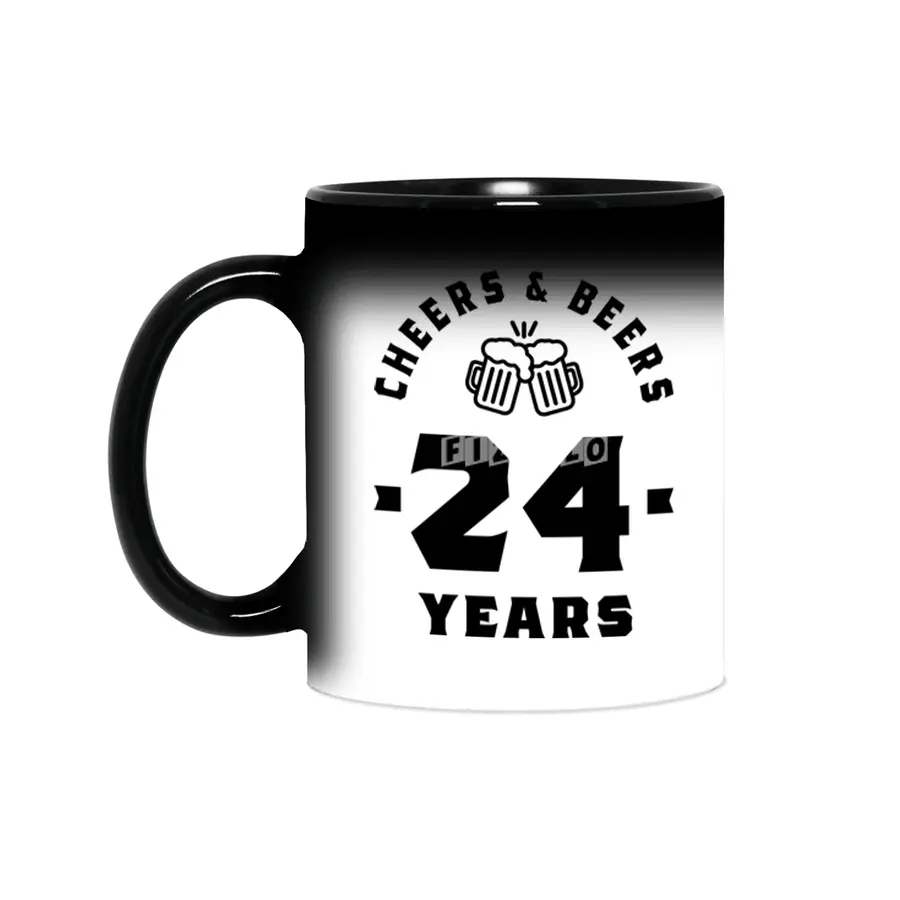 24 Year Old Gift | 24th Birthday Gift Ideas - Mens and Womens Sihirli Kupa