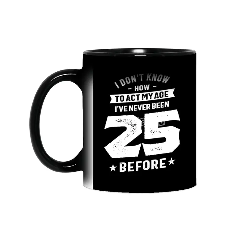 25 Year Old Gift | 25th Birthday Gift Ideas - Mens and Womens Sihirli Kupa