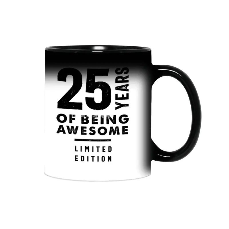 25 Year Old Gift | 25th Birthday Gift Ideas - Mens and Womens Sihirli Kupa