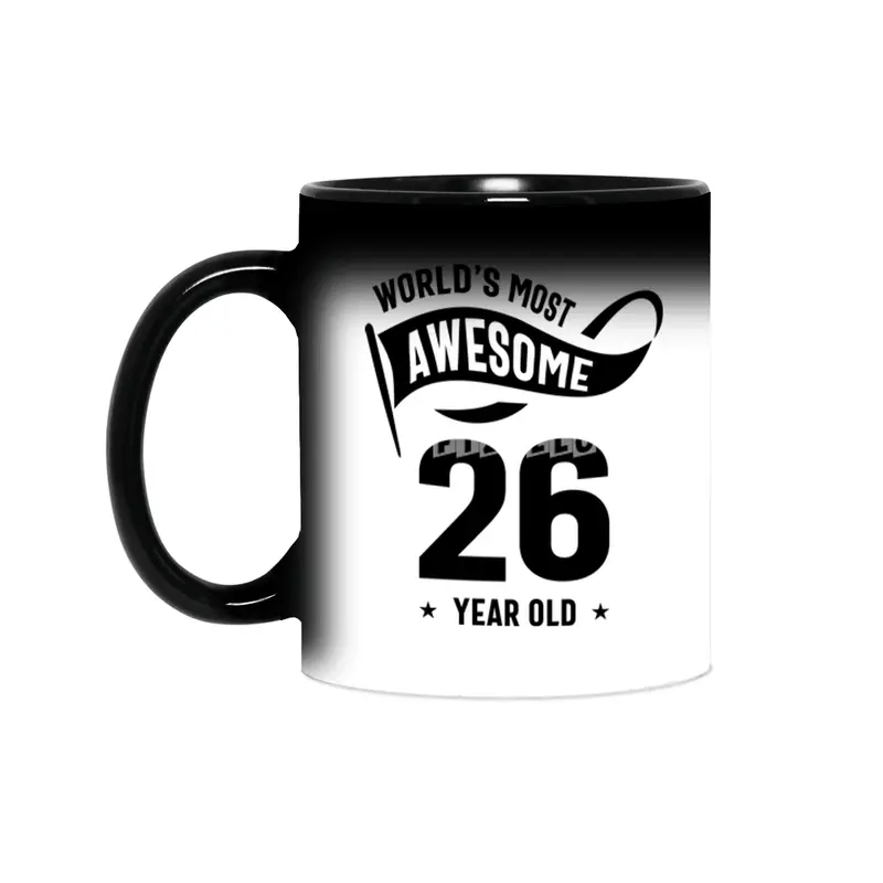 26 Year Old Gift | 26th Birthday Gift Ideas - Mens and Womens Sihirli Kupa