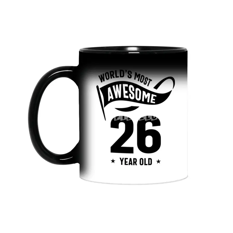 26 Year Old Gift | 26th Birthday Gift Ideas - Mens and Womens Sihirli Kupa
