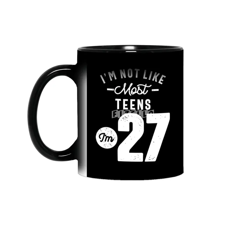 27 Year Old Gift | 27th Birthday Gift Ideas - Mens and Womens Sihirli Kupa