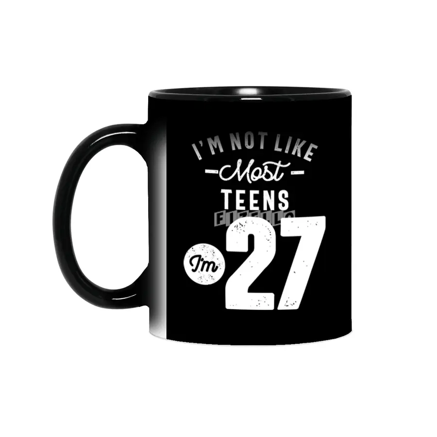 27 Year Old Gift | 27th Birthday Gift Ideas - Mens and Womens Sihirli Kupa