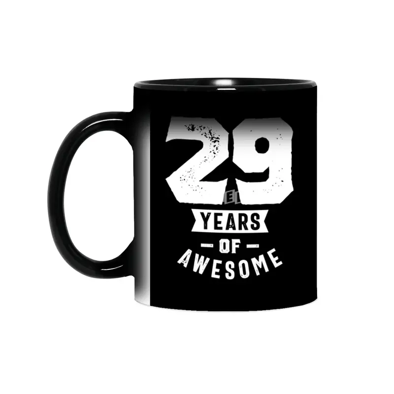 29 Year Old Gift | 29th Birthday Gift Ideas - Mens and Womens Sihirli Kupa