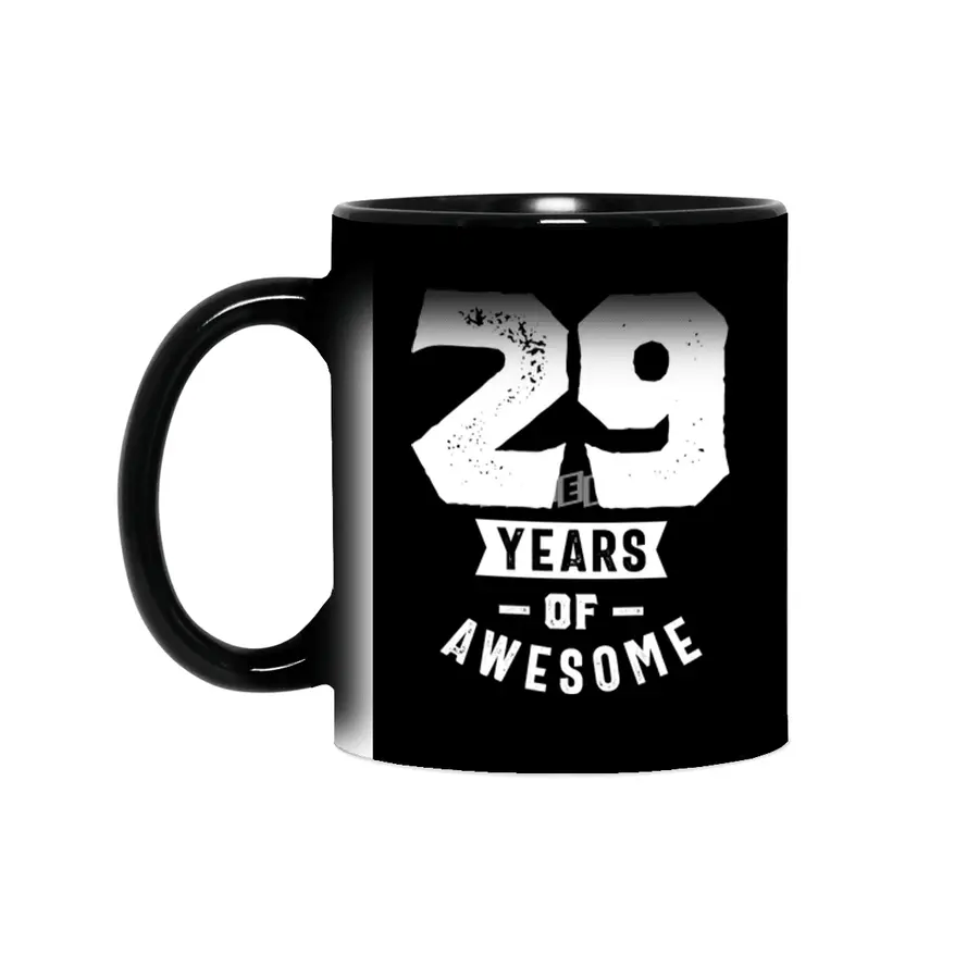 29 Year Old Gift | 29th Birthday Gift Ideas - Mens and Womens Sihirli Kupa