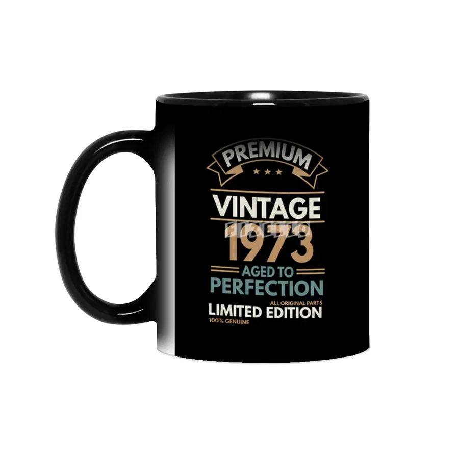 50th Birthday 1973 Funny Year Old Vintage Sihirli Kupa