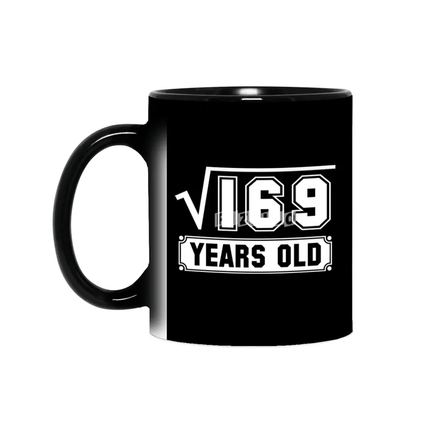 13th Birthday Gift Square Root of 169 13 Year Old Math Bday Present Sihirli Kupa