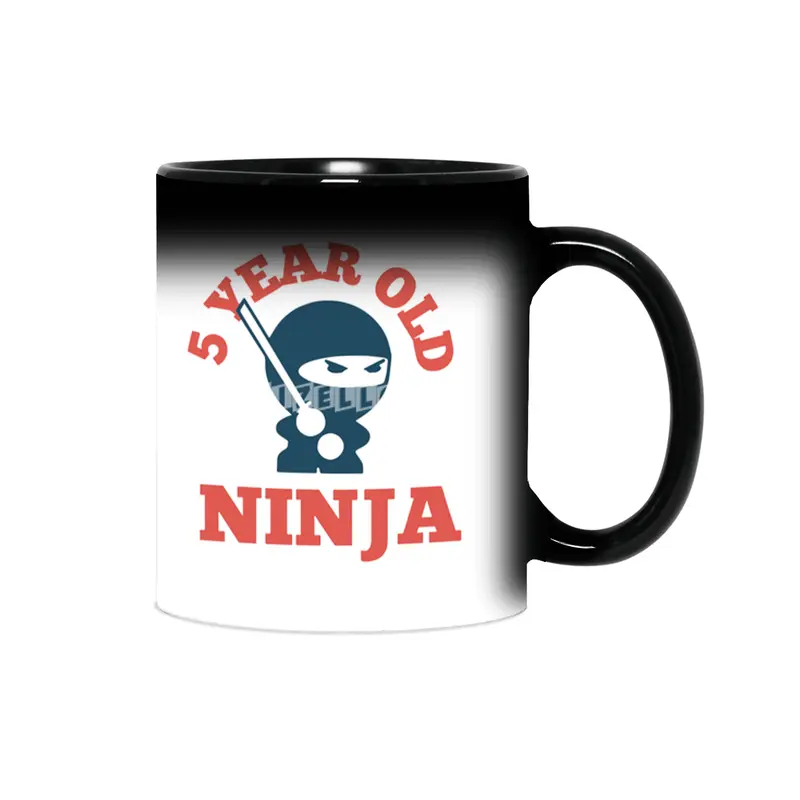 5 year old ninja son t-shirt Sihirli Kupa
