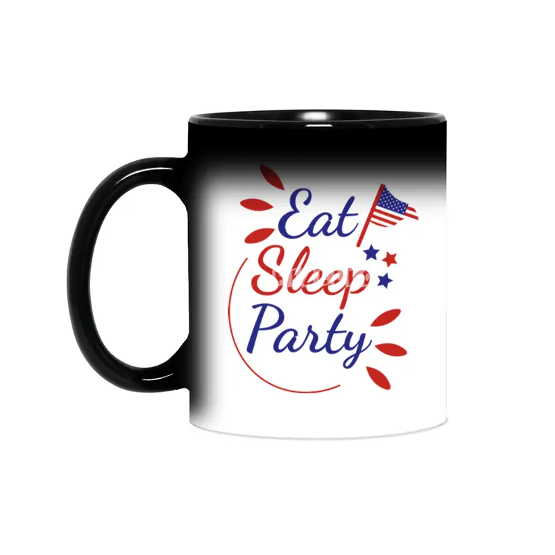 Gorgeous Eat Sleep Party Sihirli Kupa