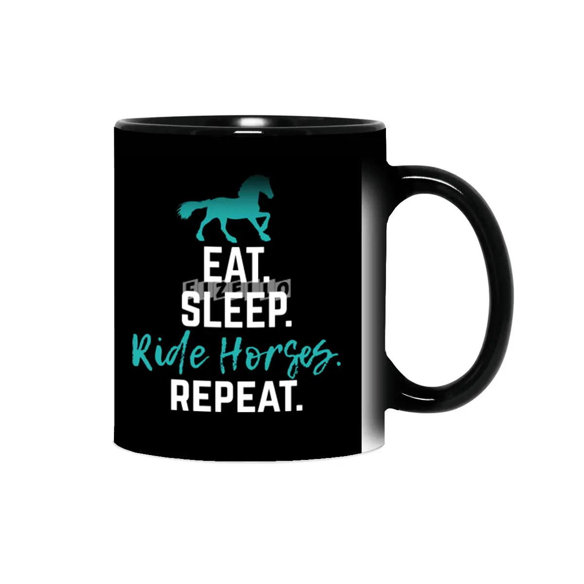 Horse gift Eat Sleep Ride Horses Repeat Horseback Riding Sihirli Kupa
