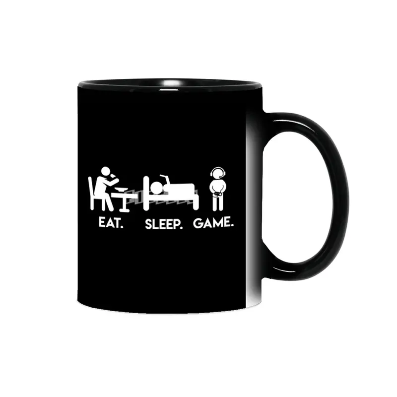 GAMERS LIFE  Funny Eat Sleep Game Video Gamer  Great Gaming Gift Sihirli Kupa