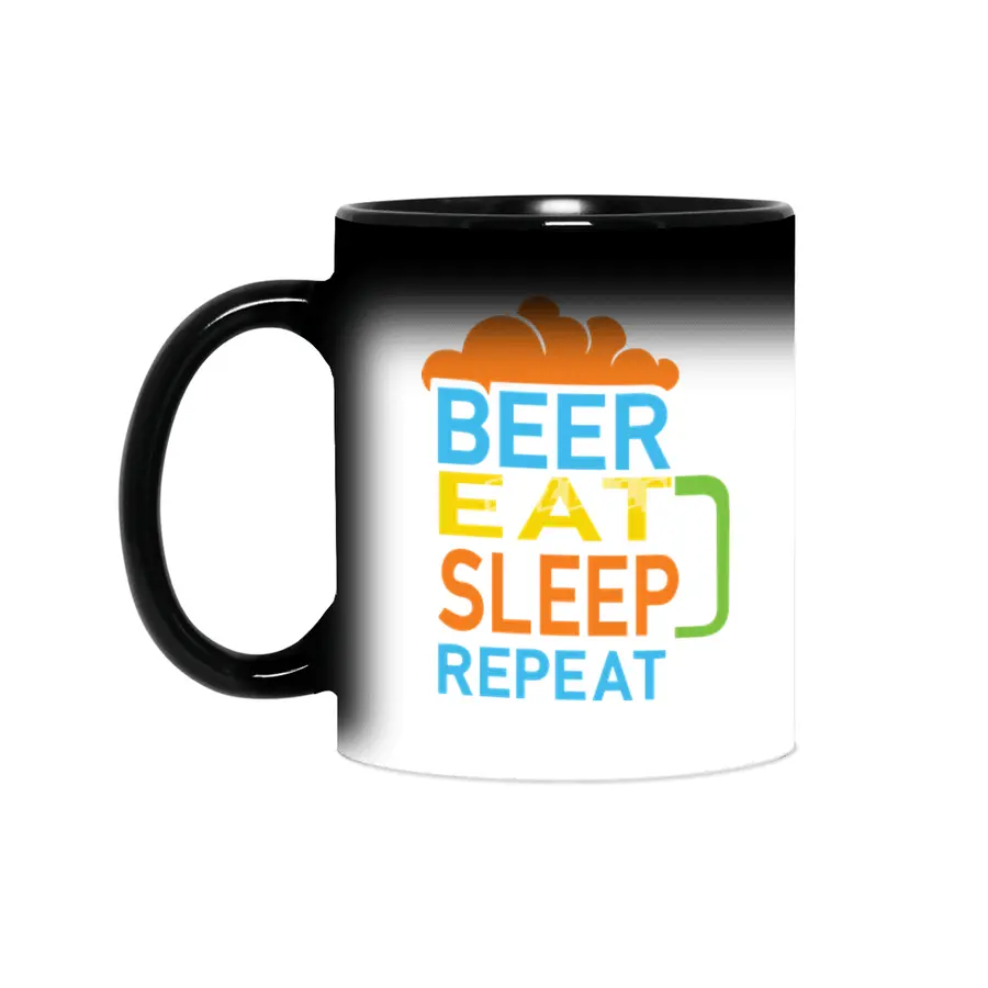 Beer Eat Sleep Repeat Sihirli Kupa