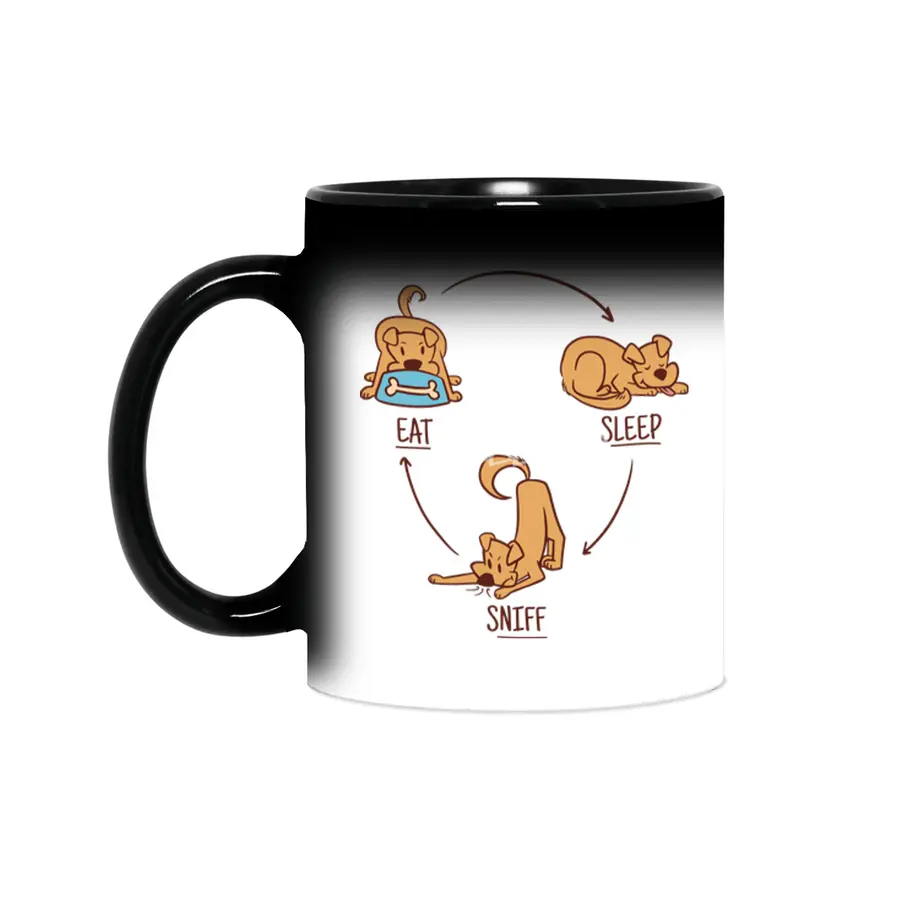 Dog Life Cycle | Eat Sleep Sniff Repeat Sihirli Kupa
