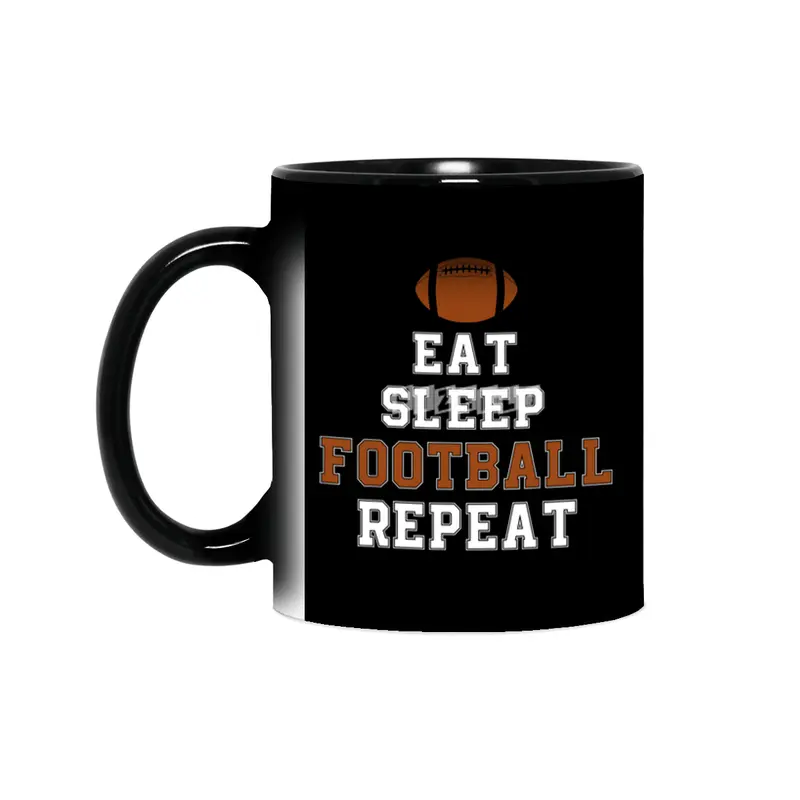Football Player Eat Sleep Football Repeat Love Football Sihirli Kupa