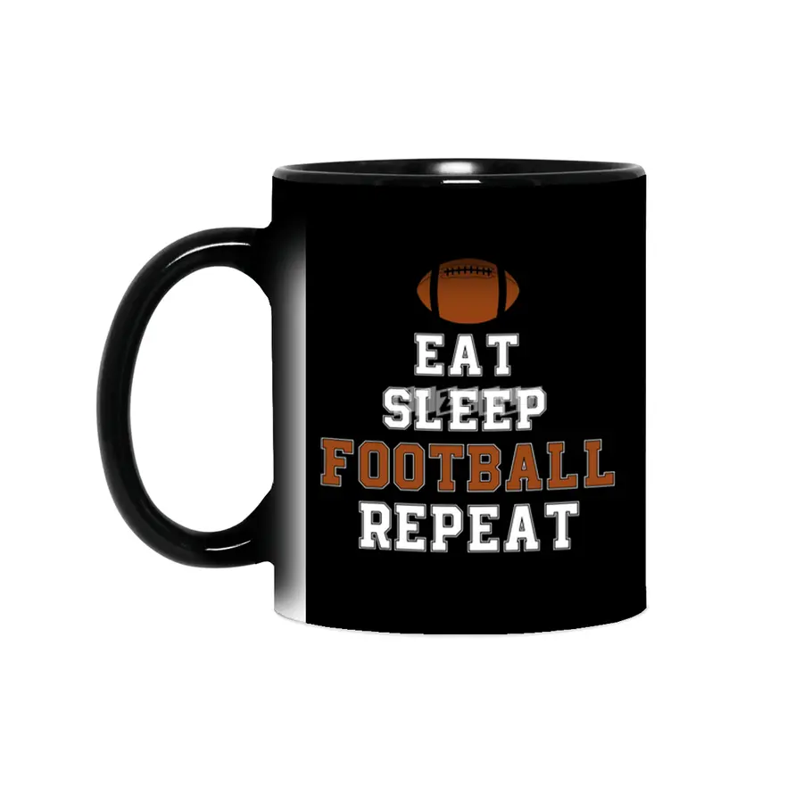 Football Player Eat Sleep Football Repeat Love Football Sihirli Kupa