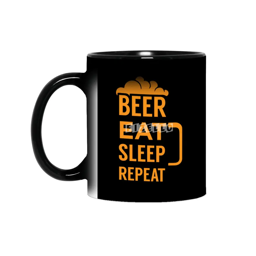 Beer eat sleep repeat Sihirli Kupa