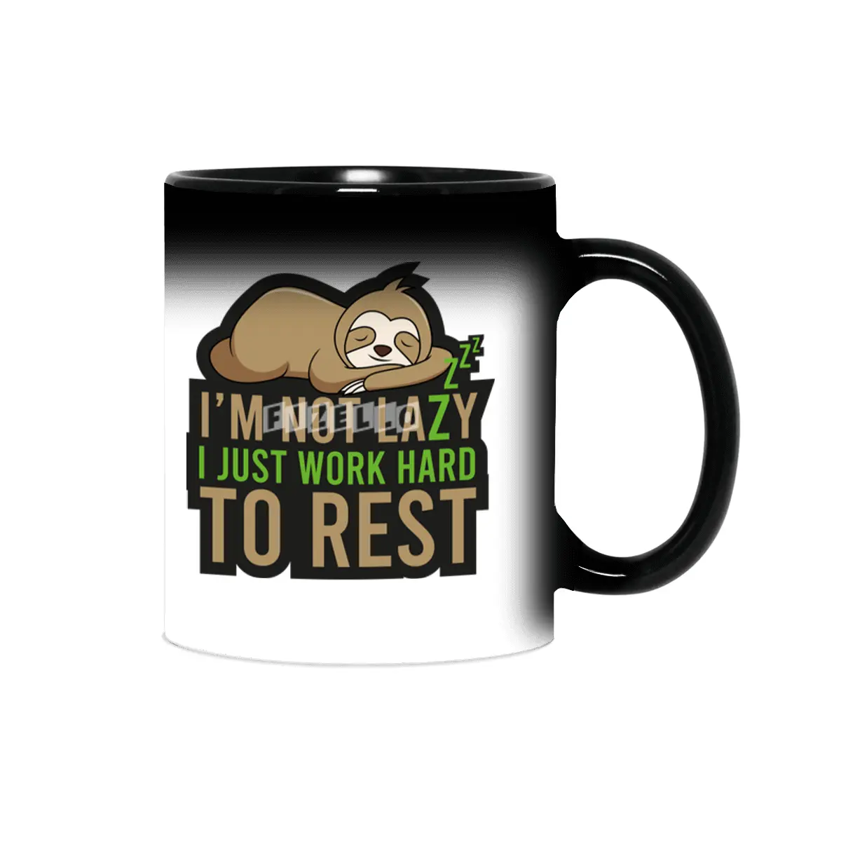 I'm not lazy, I just work hard to Rest Sihirli Kupa