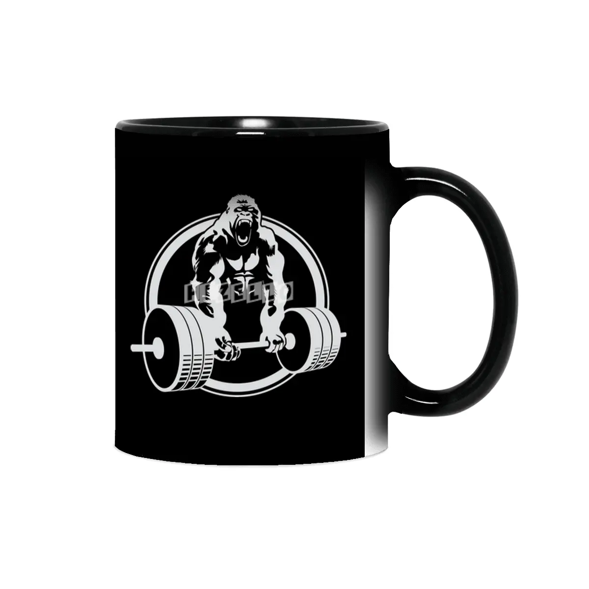 Gorilla Lifting Fitness Gym Tee Sihirli Kupa