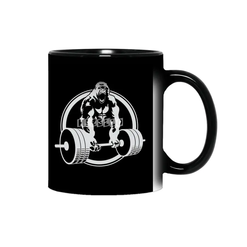 Gorilla Lifting Fitness Gym Tee Sihirli Kupa
