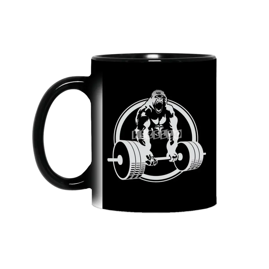 Gorilla Lifting Fitness Gym Tee Sihirli Kupa