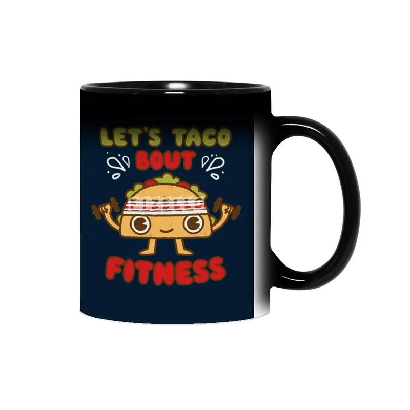 Let's Taco Bout Fitness - Fitness and Exercise Lover Sihirli Kupa