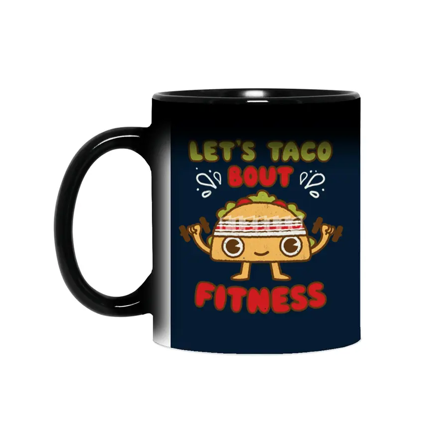 Let's Taco Bout Fitness - Fitness and Exercise Lover Sihirli Kupa