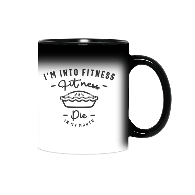 I'm Into Fitness Fit'ness Pie In My Mouth Sihirli Kupa