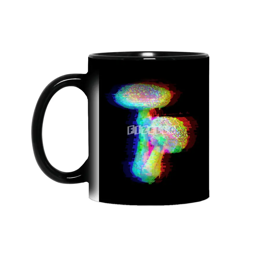 Holographic Mushroom Sihirli Kupa