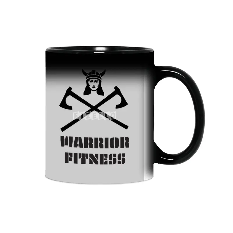 Warrior Fitness Women's Design Sihirli Kupa