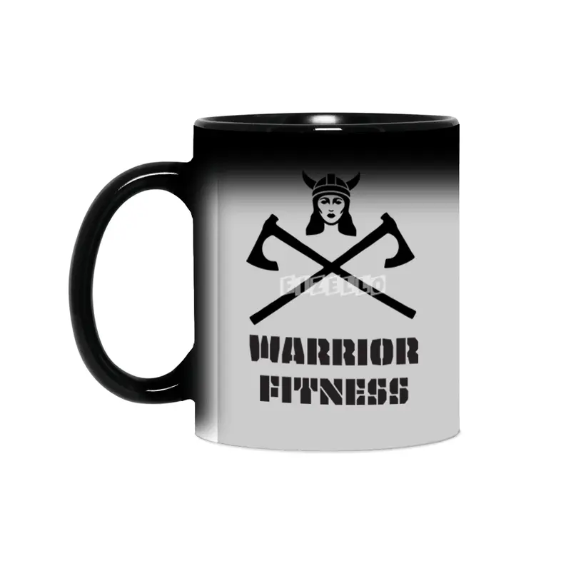 Warrior Fitness Women's Design Sihirli Kupa