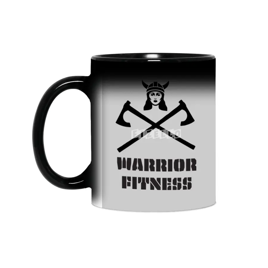 Warrior Fitness Women's Design Sihirli Kupa