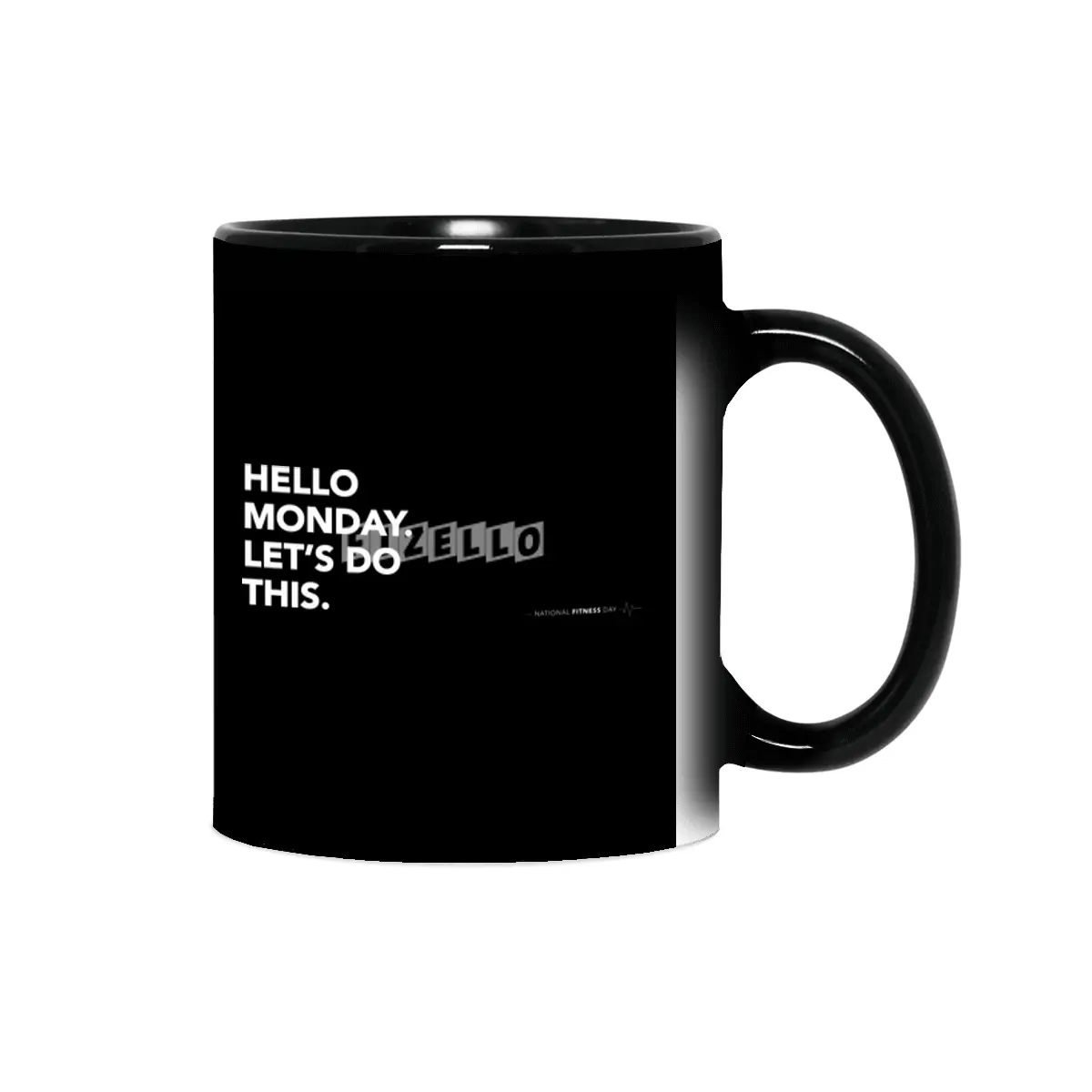 National Fitness Day Mug Sihirli Kupa