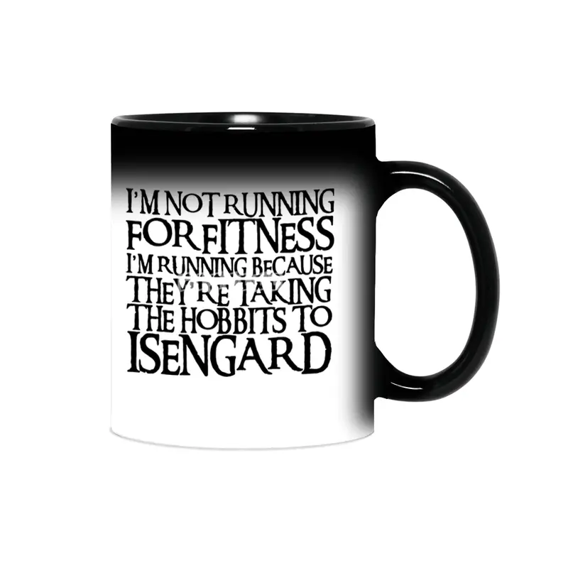 I_m Not Running for Fitness funny lord of the rings lotr nerd gift math Sihirli Kupa