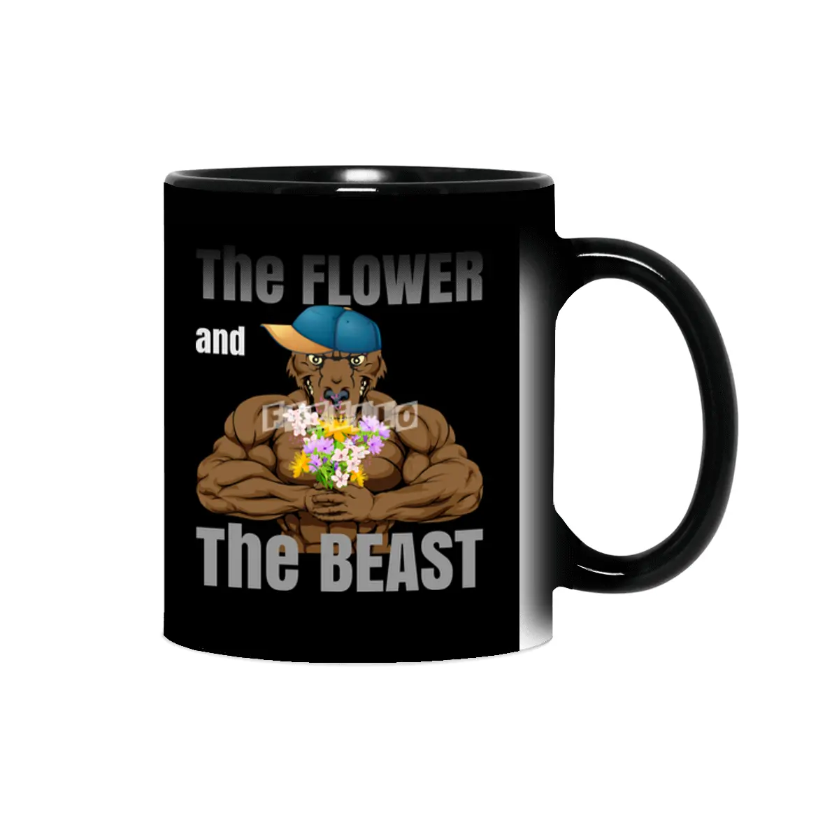 Flower and Beast Fitness Bodybuilding Sihirli Kupa