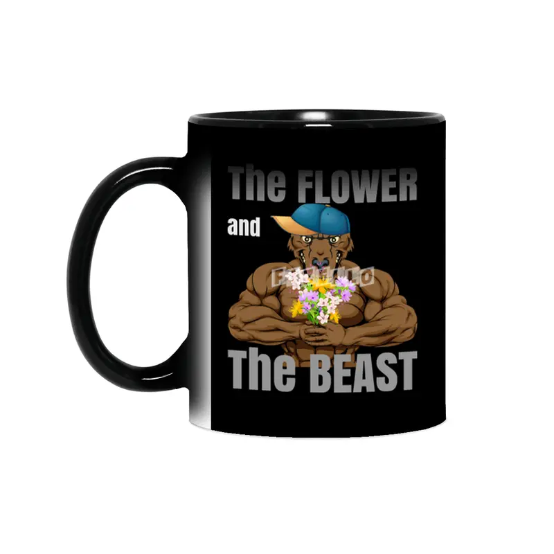 Flower and Beast Fitness Bodybuilding Sihirli Kupa