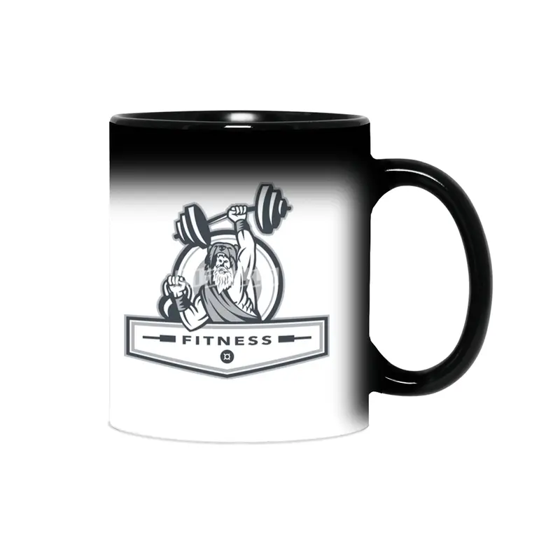 Berserker Lifting Barbell Kettlebell Fitness Circle Retro Sihirli Kupa