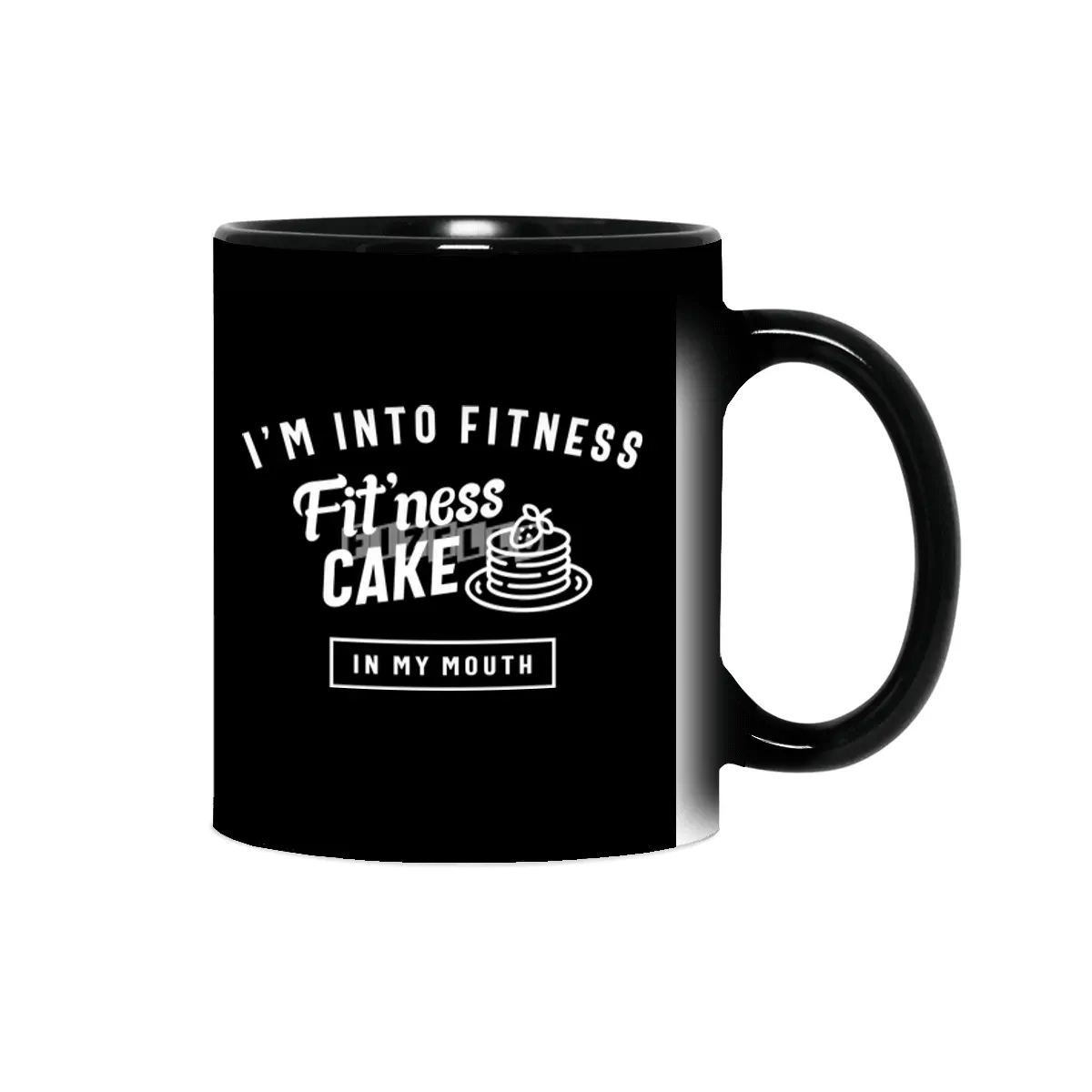 I'm Into Fitness Fit'ness Cake In My Mouth Sihirli Kupa