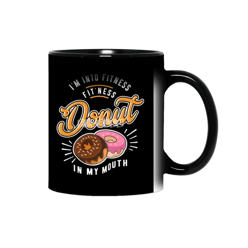 I'm Into Fitness Fit'ness Donut In My Mouth Sihirli Kupa