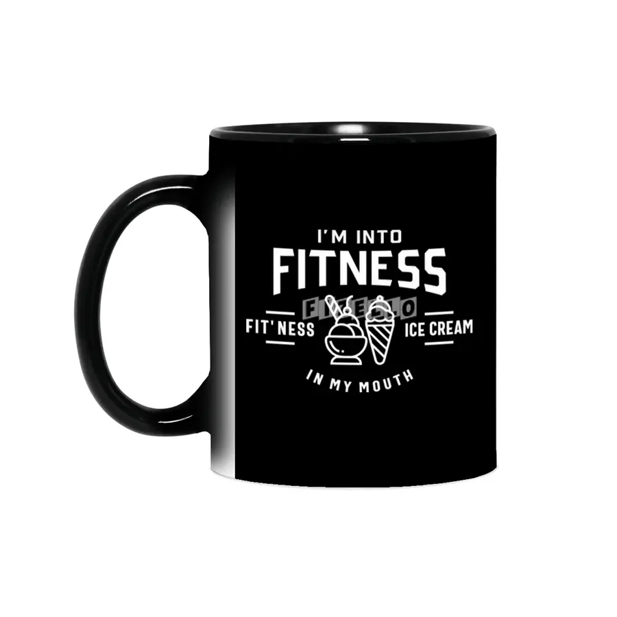 I'm Into Fitness Fit'ness Ice Cream In My Mouth Sihirli Kupa