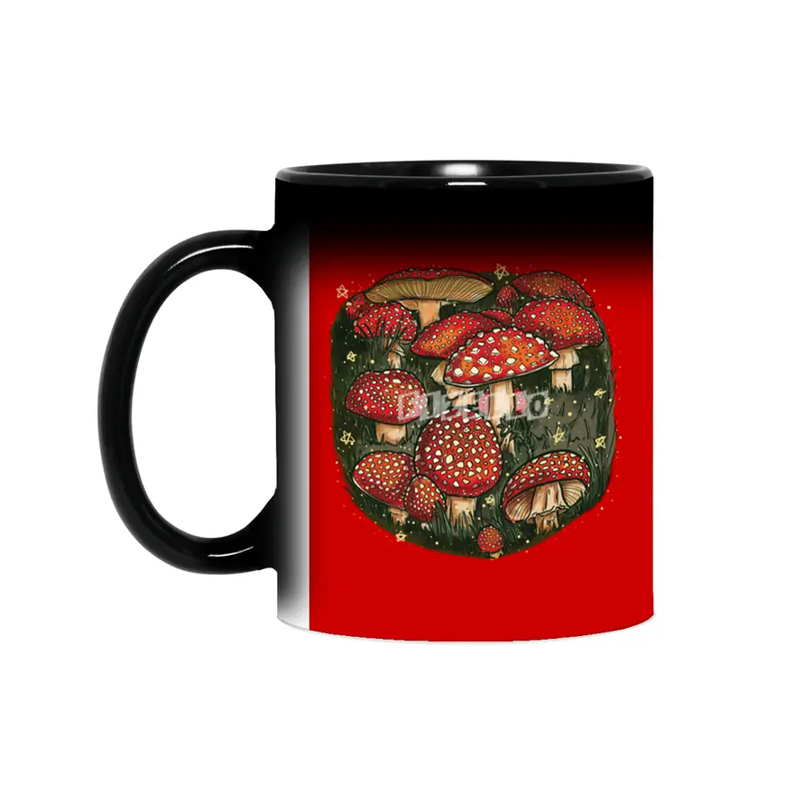Fly Agaric - The Toadstool Mushroom ( Red ) Sihirli Kupa