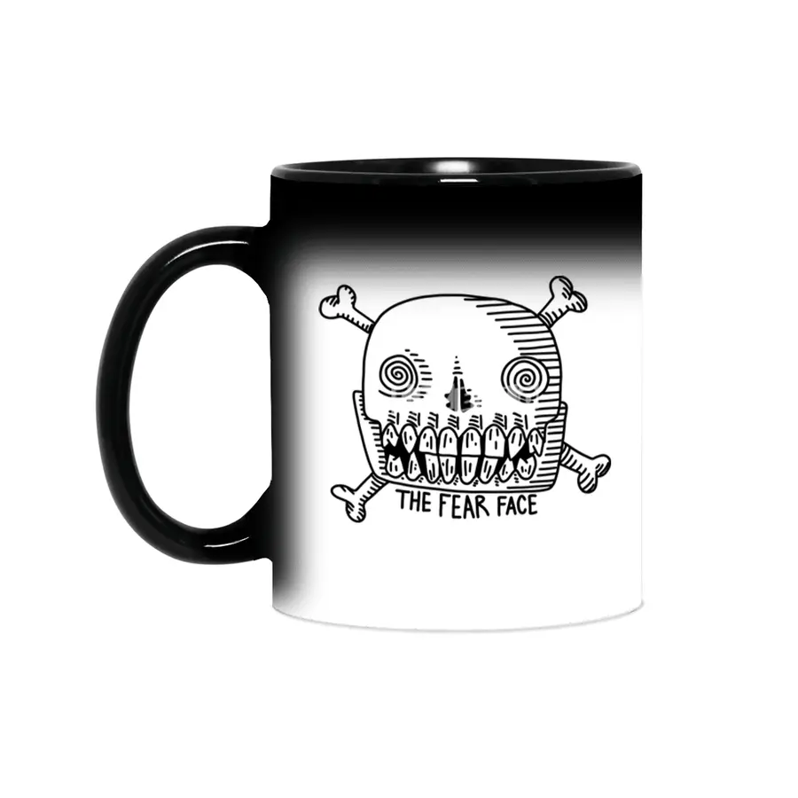 The Fear Face Skull Sihirli Kupa