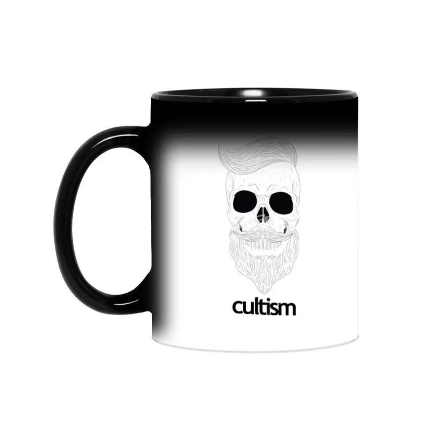Cultism Hipster Skull Sihirli Kupa