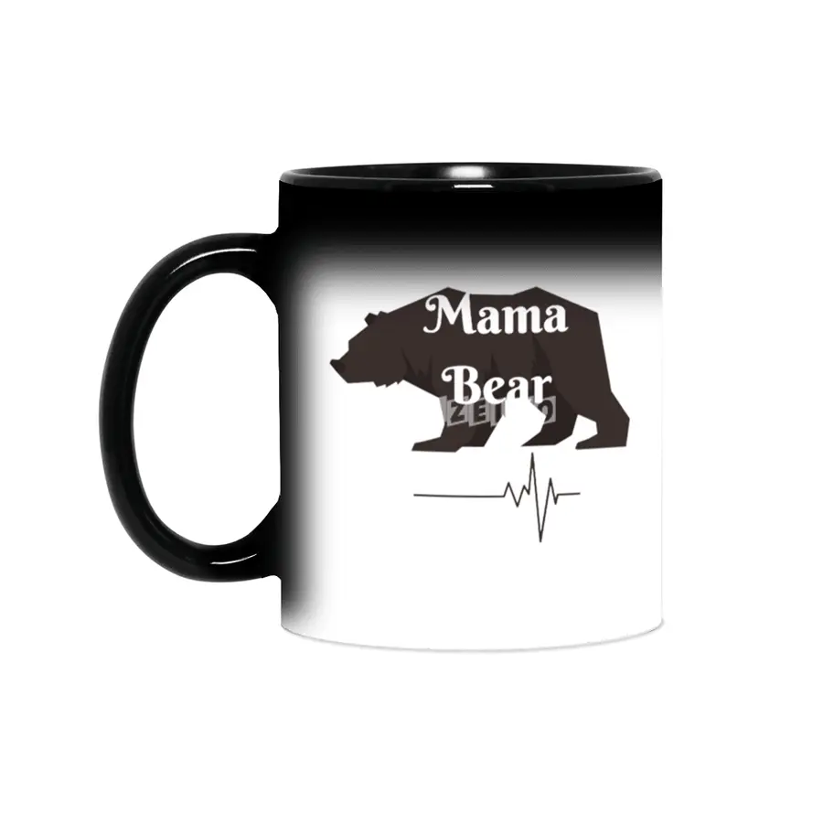 Mama Bear Shirt, Mama Bear Tshirt, Momma Bear, Mama Bear Gift, Animal Nature Lover  Sihirli Kupa