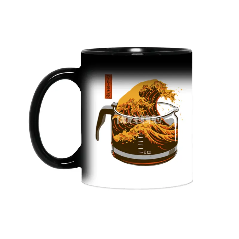 The Great Wave of Coffee (light) Sihirli Kupa